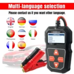 KONNWEI KW208 Car TFT Color Screen Battery Tester Support 8 Languages - Image 13