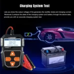 KONNWEI KW208 Car TFT Color Screen Battery Tester Support 8 Languages - Image 9