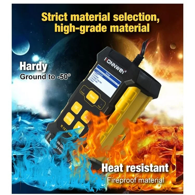 EDA0010904EU_17.webp KONNWEI KW510 3 in 1 Car Battery Tester / Charger / Repairer, Support 8 Languages - Image 18