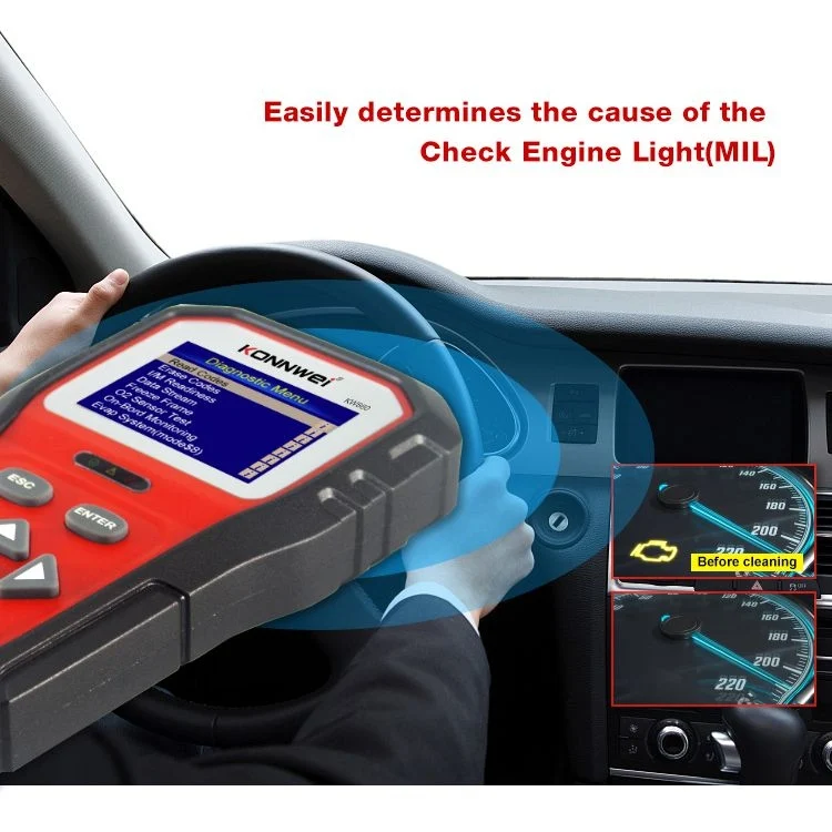 EDA0010906_12.webp KONNWEI KW860 Car 2.8 inch TFT Color Screen Battery Tester Support 8 Languages / I Key Analysis Function - Image 13