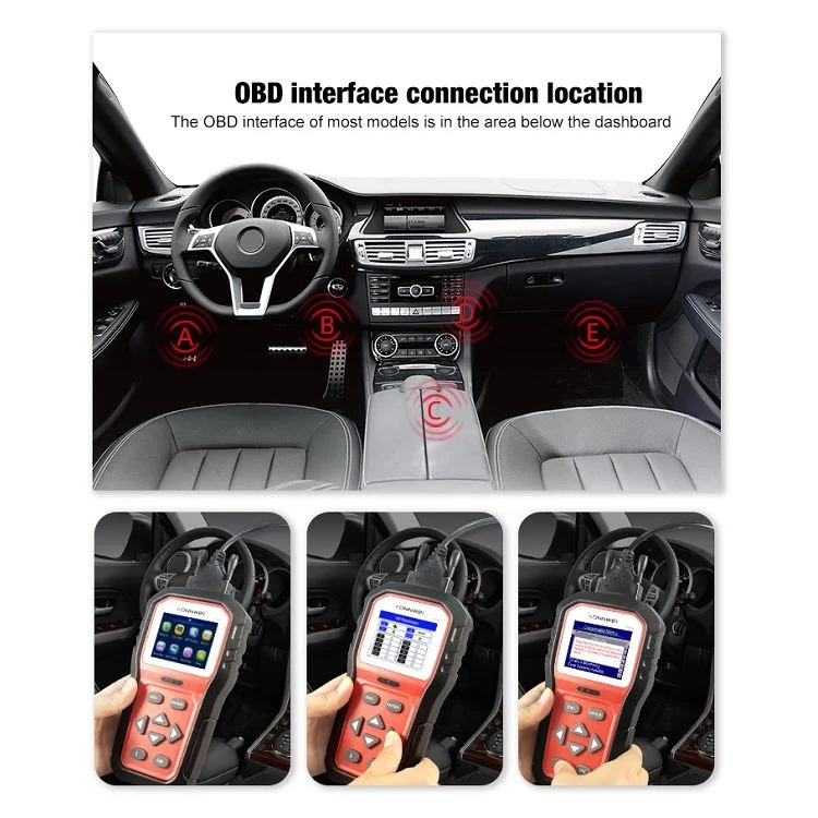EDA0010906_20.webp KONNWEI KW860 Car 2.8 inch TFT Color Screen Battery Tester Support 8 Languages / I Key Analysis Function - Image 21
