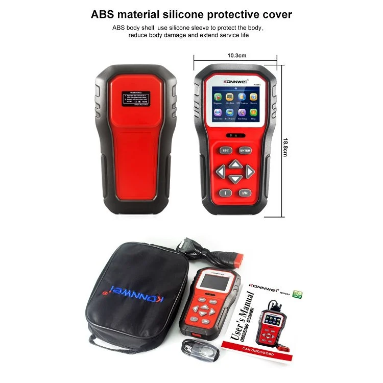 EDA0010906_21.webp KONNWEI KW860 Car 2.8 inch TFT Color Screen Battery Tester Support 8 Languages / I Key Analysis Function - Image 22