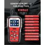 KONNWEI KW860 Car 2.8 inch TFT Color Screen Battery Tester Support 8 Languages / I Key Analysis Function - Image 7