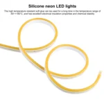 CJ-1206 12V 6A 5m IP65 Waterproof Silicone Neon LED Strip Light, US Plug - Image 6