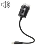 Car Two-color USB Star Dome Light Atmosphere Laser Projection Decorative Light, Voice Control Version