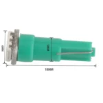 30 PCS T5 1LED SMD-5050 Car Modification LED Indicator Light Green Light - Image 6