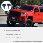 2 PCS Car Front Windshield Washer Wiper Jet Water Spray Nozzle 28932-JD000 for Nissan Qashqai /  Qashqai +2 J10 / Dualis / Dualis +2 2007-2013 - Image 7