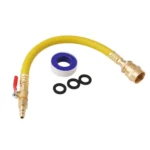 RV Hose Kit Sprinkler Spray Adapter 15 inch Hose + 1/4 inch Industrial Plug + Switch Valve - Image 5