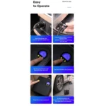 Rock Multi-function Portable LED Digital Display Car Air Pump - Image 17