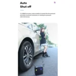 Rock Multi-function Portable LED Digital Display Car Air Pump - Image 7