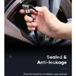 Rock Multi-function Portable LED Digital Display Car Air Pump - Image 10