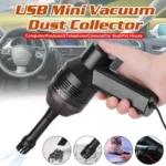 HK-6019D Portable Household Car Handheld Mini USB Vacuum Cleaner Dust Collector Cleaning Tools - Image 5