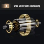 HK-6019D Portable Household Car Handheld Mini USB Vacuum Cleaner Dust Collector Cleaning Tools - Image 6