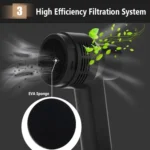 HK-6019D Portable Household Car Handheld Mini USB Vacuum Cleaner Dust Collector Cleaning Tools - Image 8