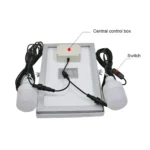 SNF-0092 White Light Solar Lantern Lighting Bulb Outdoor IP44 Waterproof LED One for Two Lighting System Split Garden Lamp - Image 3