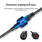 SNF-0092 White Light Solar Lantern Lighting Bulb Outdoor IP44 Waterproof LED One for Two Lighting System Split Garden Lamp - Image 5