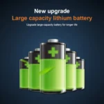 SNF-0092 White Light Solar Lantern Lighting Bulb Outdoor IP44 Waterproof LED One for Two Lighting System Split Garden Lamp - Image 7