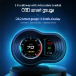 F9 OBD2 Car HUD Head-up Display Speed / Water Temperature / Voltage Display - Image 4