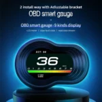 F9 OBD2 Car HUD Head-up Display Speed / Water Temperature / Voltage Display - Image 8
