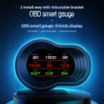F9 OBD2 Car HUD Head-up Display Speed / Water Temperature / Voltage Display - Image 10