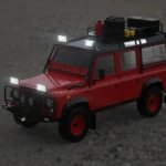 WUPP CS-1242A1 Car 4 inch Square 32LEDs Highlight Work Light Modified Front Bumper Lamp Spotlight - Image 10