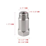 2 PCS Car 45mm Oxygen Sensor Adapter Oxygen Extension Modified Connector M18x1.5 - Image 4