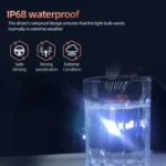 2 PCS DC9-36V / 25W / 6000K / 2500LM IP68 Waterproof Car LED Headlight - Image 5