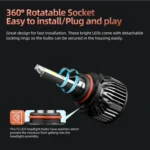 2 PCS DC9-36V / 25W / 6000K / 2500LM IP68 Waterproof Car LED Headlight - Image 7