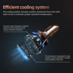 2 PCS DC9-36V / 25W / 6000K / 2500LM IP68 Waterproof Car LED Headlight - Image 8