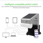 Solar Power Waterproof Human Body Induction 6-modes Remote Control Light - Image 4