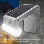 Solar Power Waterproof Human Body Induction 6-modes Remote Control Light with Bluetooth Speaker Base - Image 6