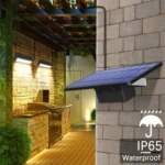 Pull-Switch 2 in 1 Solar Light 60-LEDs Landscape Courtyard Wall Lamp - Image 6
