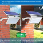 48LED Detachable Solar Light IP65 Waterproof Outdoor Courtyard LED Street Lamp - Image 6