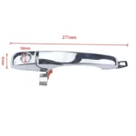 4 PCS A5860 Car Front Outside Door Handle 4589009AH+5065800/1AH for Chrysler 300 2005-2010 - Image 6