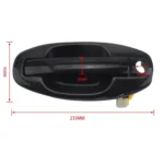 4 PCS A5875 Car Outside Door Handle 8265/6026000 for Hyundai Santa Fe 2001-2006 - Image 7