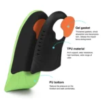 1 Pair 068 Sports Shockproof Massage Arch Of Foot Flatfoot Support Insole Shoe-pad - Image 4