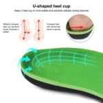 1 Pair 068 Sports Shockproof Massage Arch Of Foot Flatfoot Support Insole Shoe-pad - Image 6