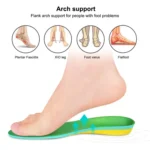 1 Pair 070 Sports Lightweight Shockproof Arch Of Foot Support Full Insole Shoe-pad - Image 4