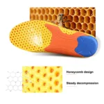1 Pair 078 Thicken Breathable Shockproof Sports Insole Shoe-pad - Image 5