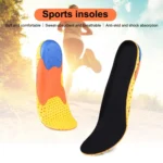 1 Pair 078 Thicken Breathable Shockproof Sports Insole Shoe-pad - Image 7