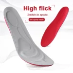 081 Soft Breathable Shockproof Massage Sports Full Insole Shoe-pad - Image 2