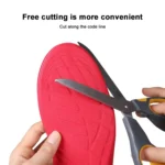 081 Soft Breathable Shockproof Massage Sports Full Insole Shoe-pad - Image 4
