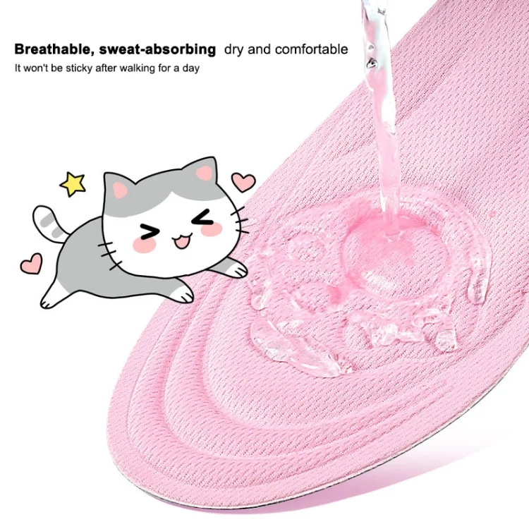 EDA001455901_B3.webp 082 Soft Breathable Shockproof Massage Cat Paw Sports Full Insole Shoe-pad, Size: 225-250mm - Image 4