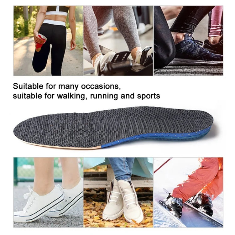 EDA001457001_B4.webp 1 Pair 641 Casual Non-slip Shockproof Breathable Arch Of Foot Sports Insole Shoe-pad - Image 5