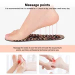1 Pair Cuttable Imitation Pebbles Massage Insole Shoe-pad - Image 6