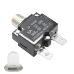 L2 Series 50V Car Overload Protector Manual Reset DC Circuit Breaker with Waterproof Cover