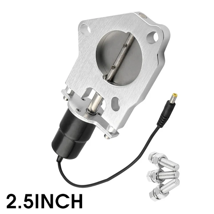 EDA001471801_1.webp Universal Car Stainless Steel Racing Electric Exhaust Cutout Valves Control Motor - Image 2