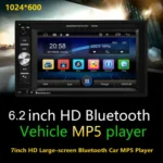 A2115 6.2 inch Car Dual DIN HD MP5 Player Support Bluetooth / FM / Phone Link / TF Card with Remote Control - Image 3