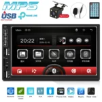 A2821 Car 7 inch Screen HD MP5 Player, Support Bluetooth / FM with Remote Control - Image 3