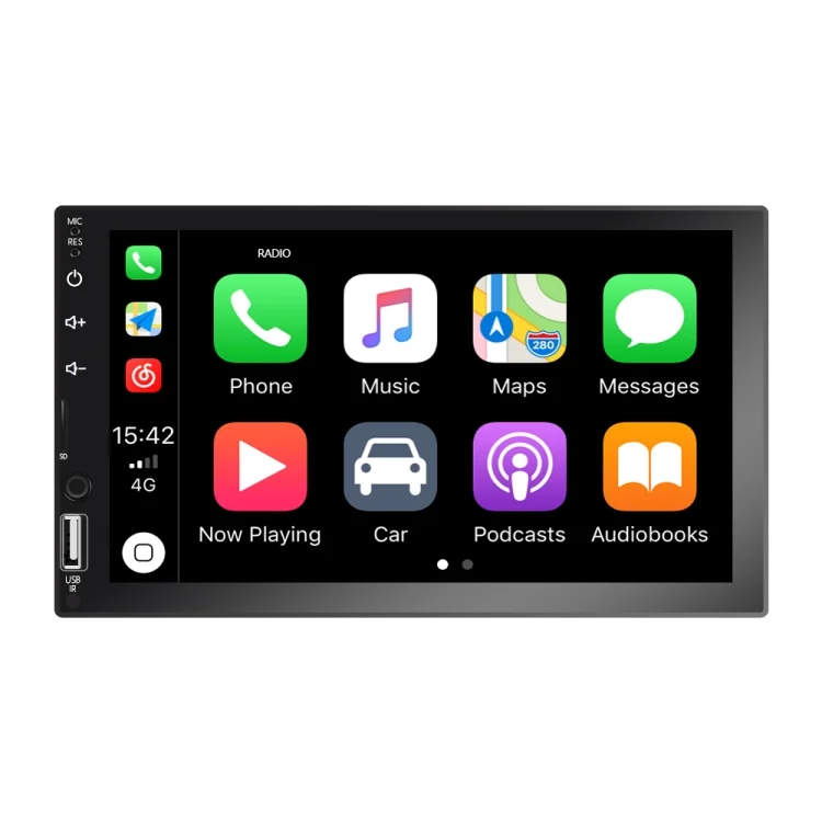 EDA0016131.webp Q3161 7 inch Car MP5 Player Support FM / TF / Bluetooth with Remote Controler - Image 1